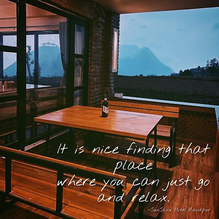 Sunshine Hotel Bandipur Tanahun ภายนอก รูปภาพ