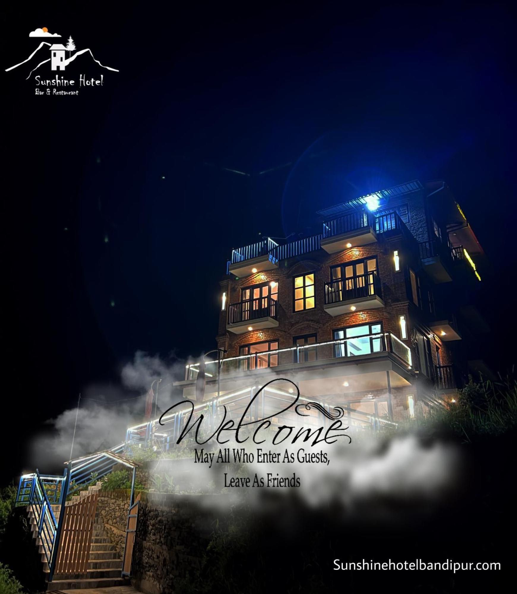 Sunshine Hotel Bandipur Tanahun ภายนอก รูปภาพ