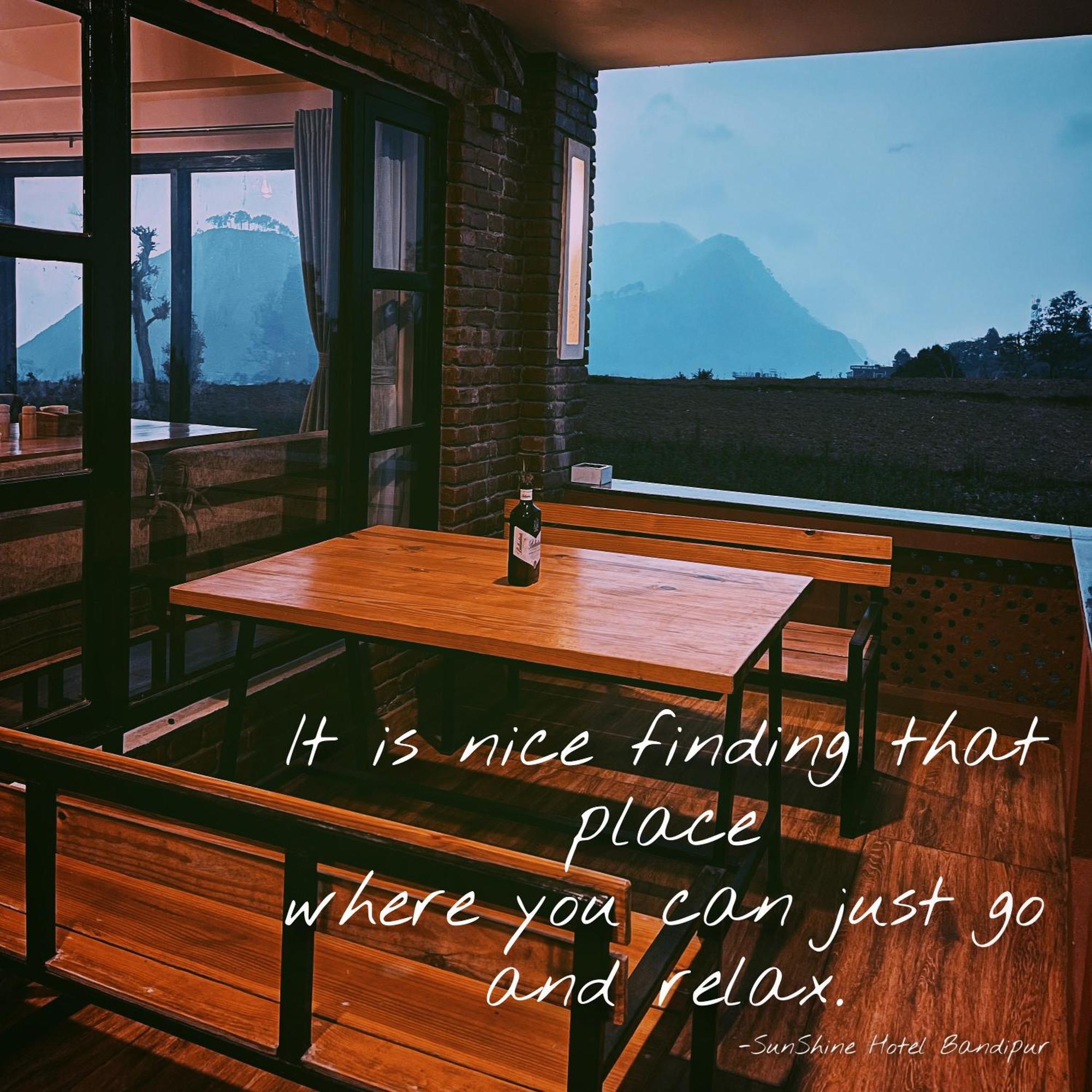 Sunshine Hotel Bandipur Tanahun ภายนอก รูปภาพ